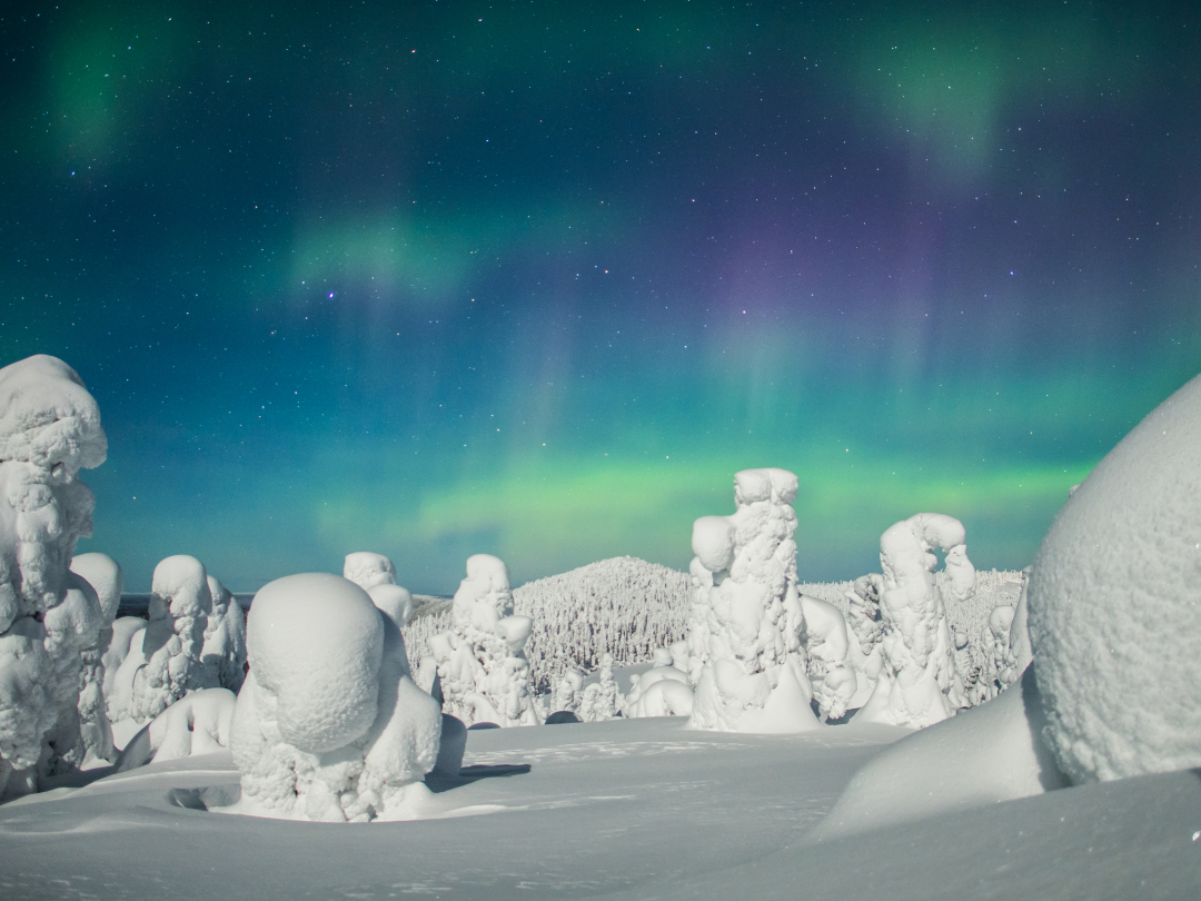 Ruka-Kuusamo, Revontulet, Valtavaara, Maria Mikkonen